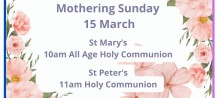 Mothering Sunday 2026